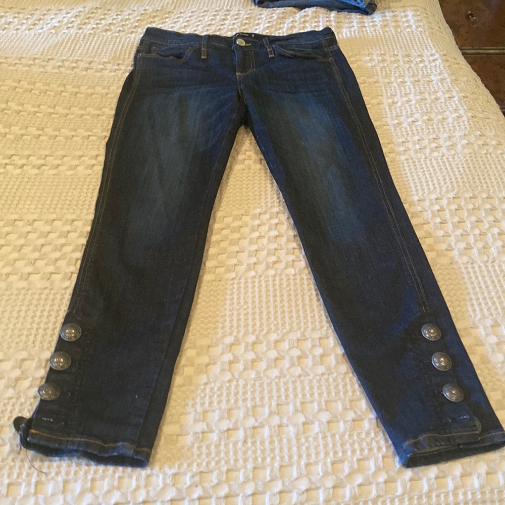Calvin Rucker Denim. Dream Maker. Low rise crop